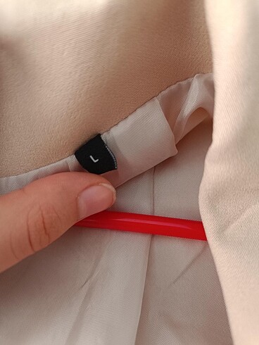 l Beden ten rengi Renk Blazer ceket