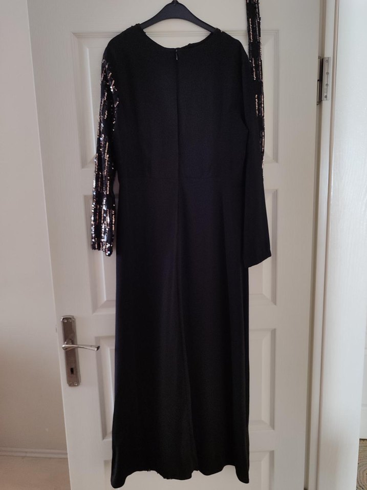 İhya marka krep kumaş elbise - Görsel 2