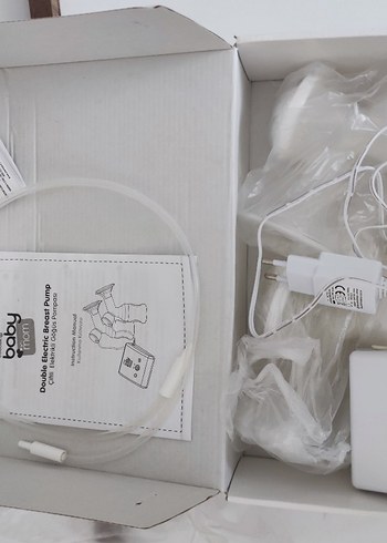 bant mom Çiftli Elektrikli Göğüs Pompası Beyaz - Görsel 2