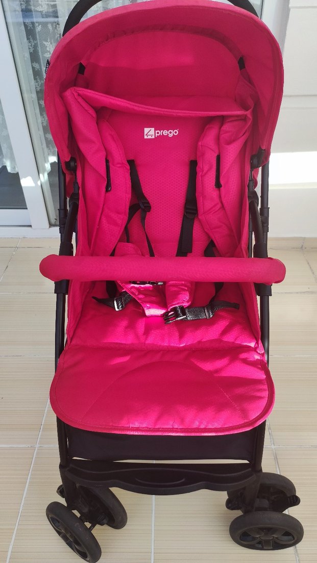 Prego kırmızı Bebek Arabası - Görsel 5