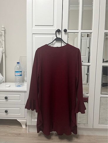 bordo fırfırlı TAKIM