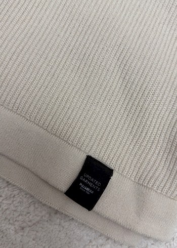 Bej Erkek Uzun Kollu Keten Sweatshirt - Görsel 2