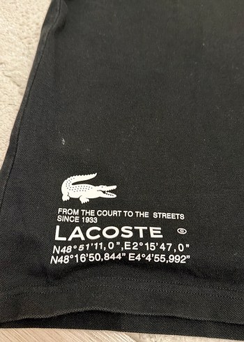 Lacoste Siyah Erkek Polo Tişört - Görsel 2