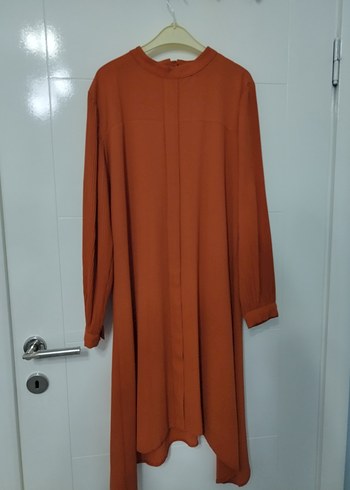 Diğer Uzun Kollu turuncu /kiremit Salaş Tunik