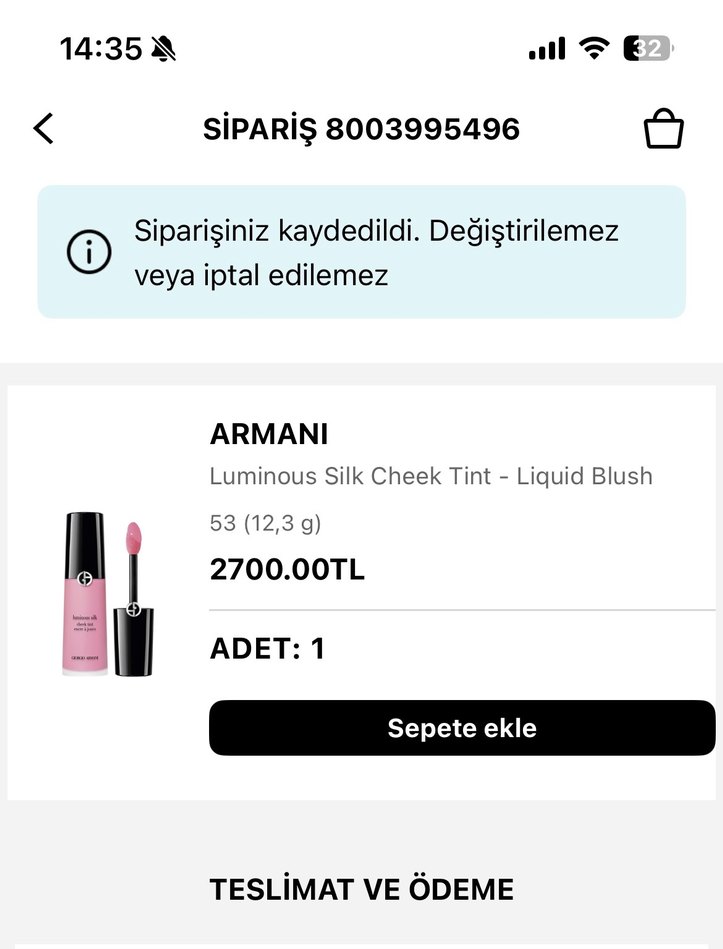 Armani Luminous Silk Sıvı Allık Pembe - Görsel 2