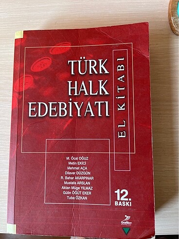 Türk halk edebiyatı el kitabı