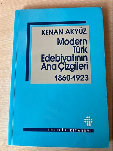 Modern türk edebiyatının ana çizgileri kenan akyüz