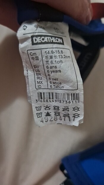 Çocuk kar eldiveni - Görsel 4