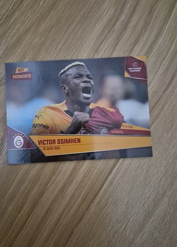 Victor Osimhen Anı Kartı - İlk Derbi Golü
