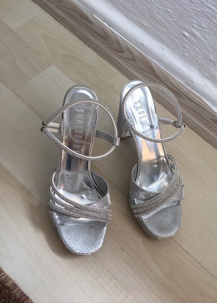 Platform abiye ayakkabı - Görsel 3