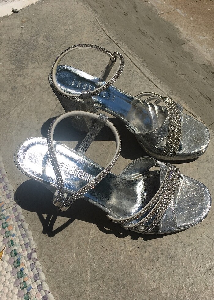 Platform abiye ayakkabı - Görsel 4