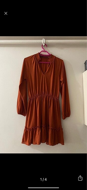 Beli Lastikli Mini Elbise