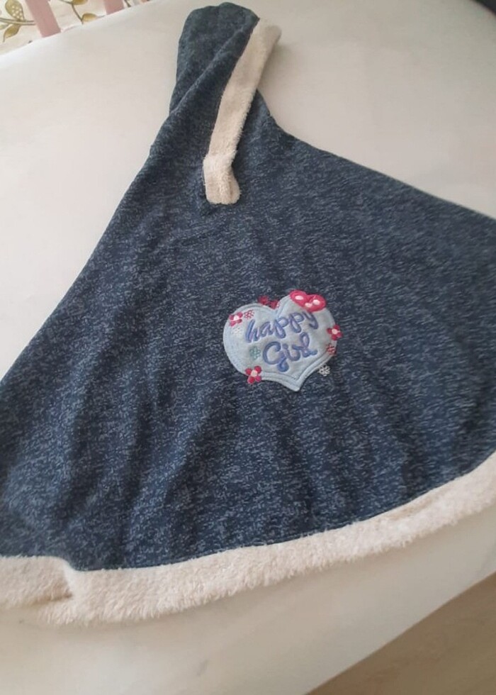 Kız Çocuk panço - Görsel 2