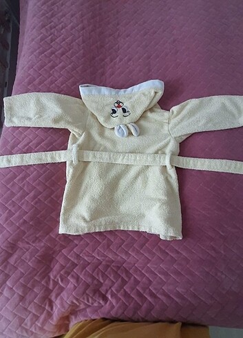 3-4 yaş çocuk bornoz - Görsel 2