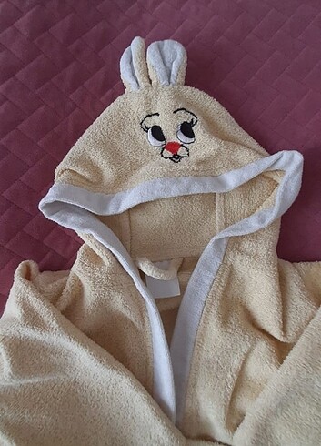 3-4 yaş çocuk bornoz - Görsel 3