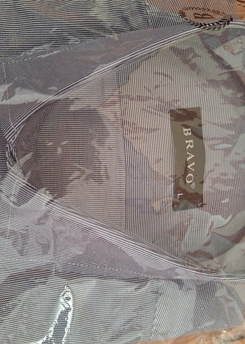 Mavi Çizgili Regular Fit Erkek Gömlek - Görsel 2