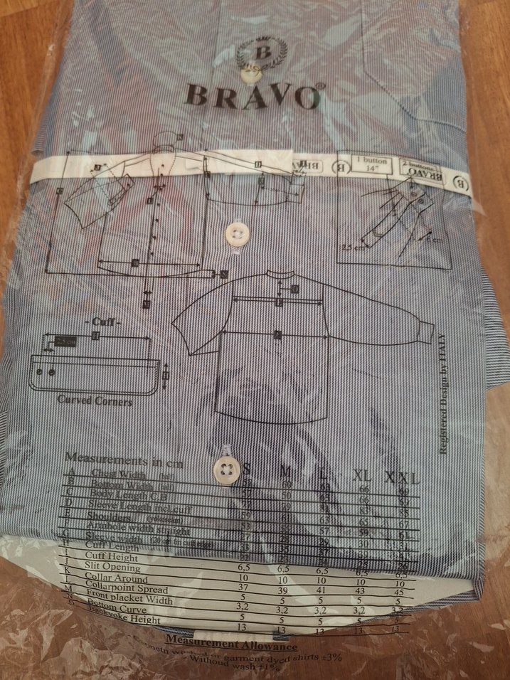 Mavi Çizgili Regular Fit Erkek Gömlek - Görsel 3