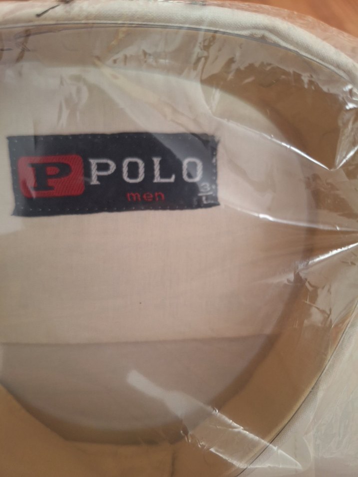 Bej Polo Erkek Uzun Kollu Gömlek - Görsel 2