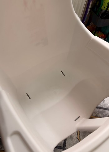 Beyaz Bebek Mama Sandalyesi - Görsel 4