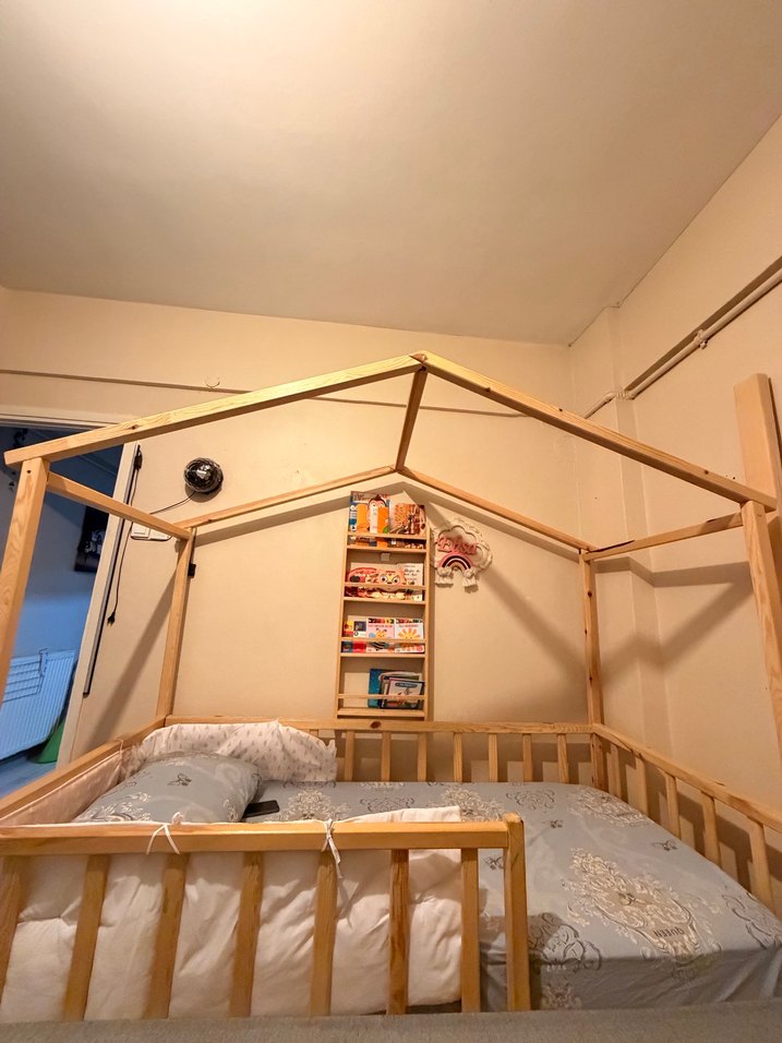 Ahşap Çocuk Yatak Evi Çerçevesi - Görsel 2
