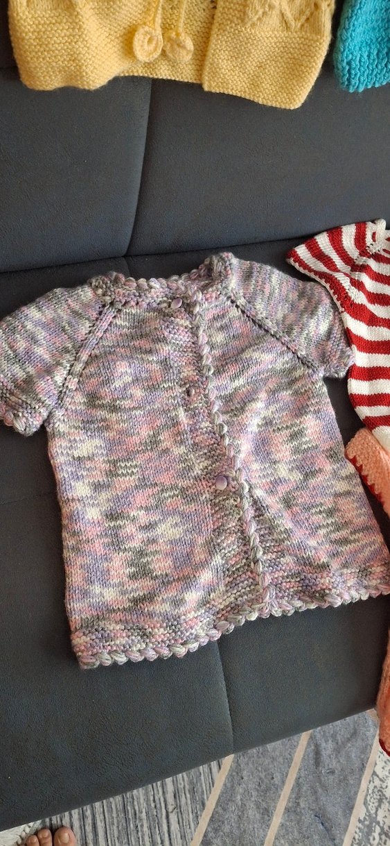 Kızlar için Nakışlı Örgü Bohem Yelekler - Görsel 4