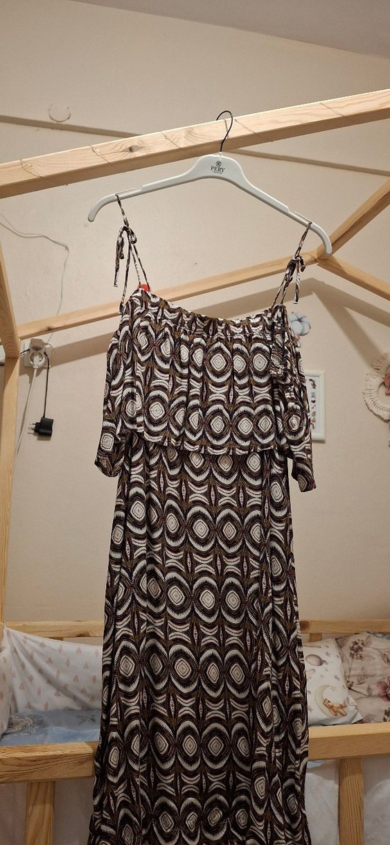 Bohem Rüzgârı Uzun Bağcıklı  Bluz - Görsel 2