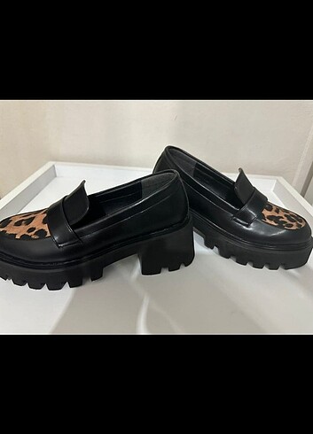 Siyah loafer 