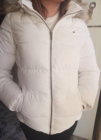 s Beden beyaz Renk Tommy Hilfiger mont