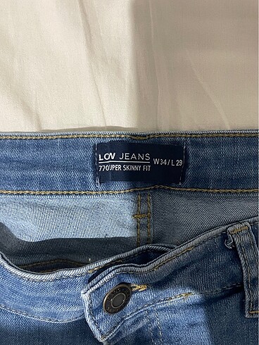 34 Beden Lc waikiki 770 super skinny jean