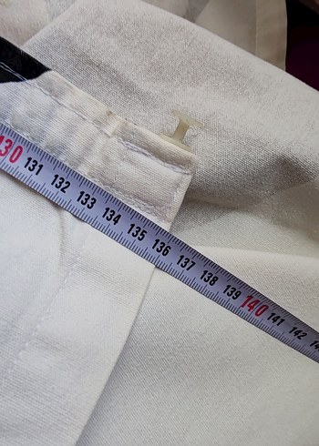 İkea Sarı Siyah Ağaç 2 kanat perde - Görsel 6