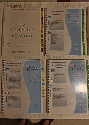 Atatürk ünv. İSG 2 yıllık tüm ders notları - Görsel 3