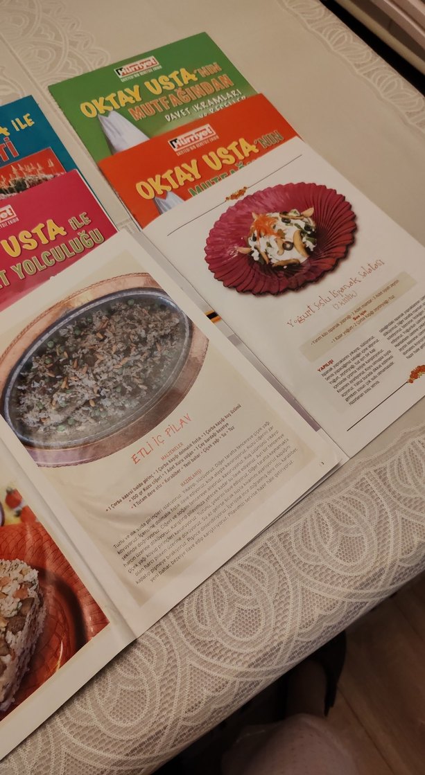 Oktay Usta Yemek dergileri Seti - Görsel 2