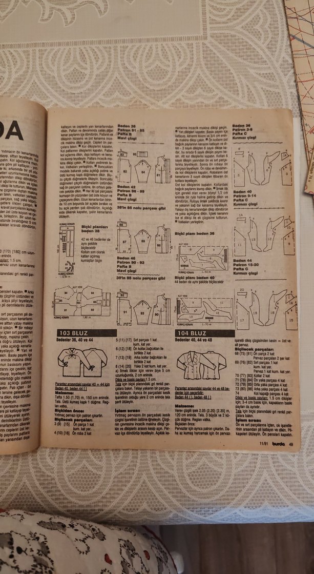Burda Dergisi Kasım 1991 Sayısı - Görsel 4