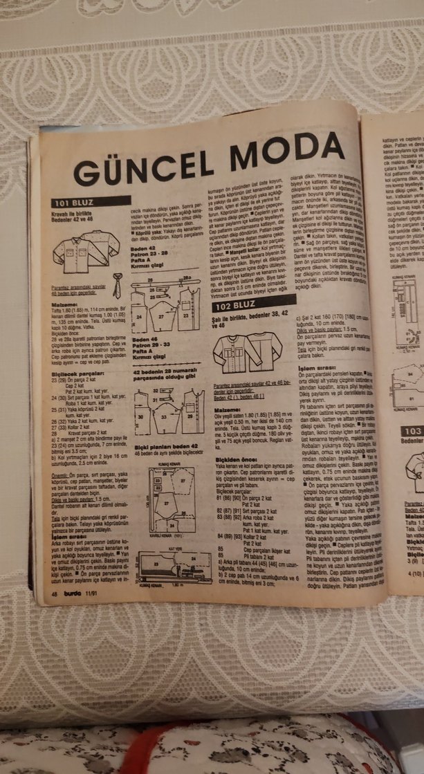 Burda Dergisi Kasım 1991 Sayısı - Görsel 3