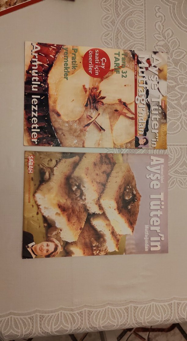 Ayşe Tüter'in Yemek Dergileri Seti - Görsel 2