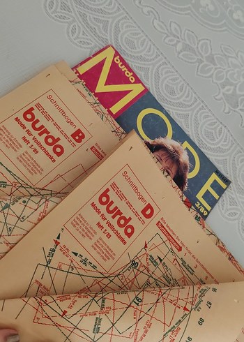 Burda Moda Mart 1988 Almanca baskı - Görsel 4