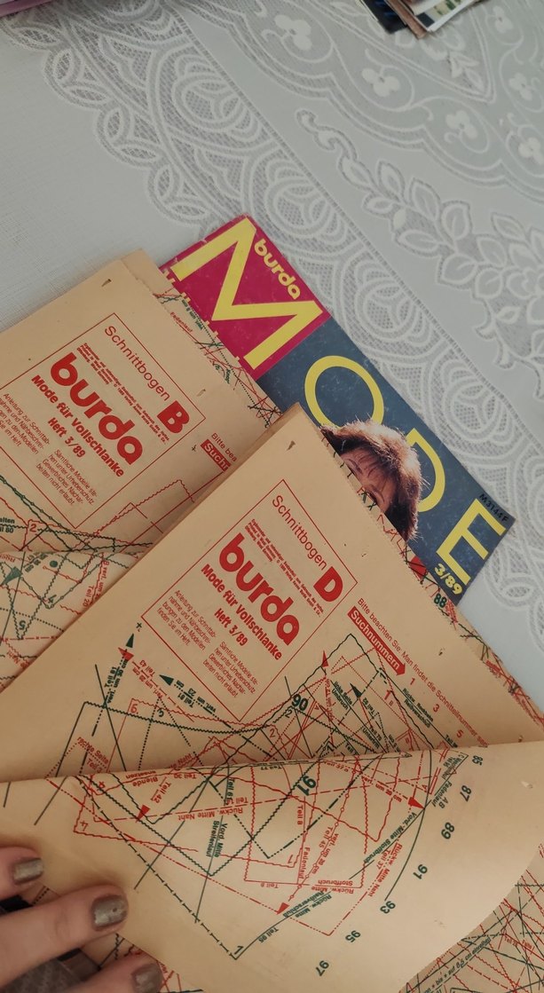 Burda Moda Mart 1988 Almanca baskı - Görsel 4