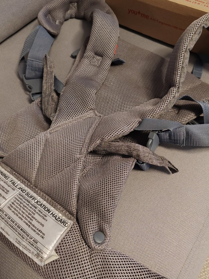 Gri You+Me Bebek Taşıyıcı - Görsel 4