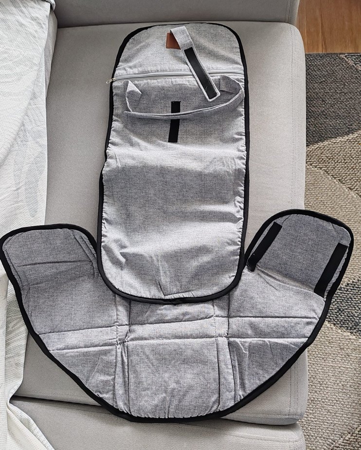 Parismom Gri Bebek Bakım Çantası - Görsel 4