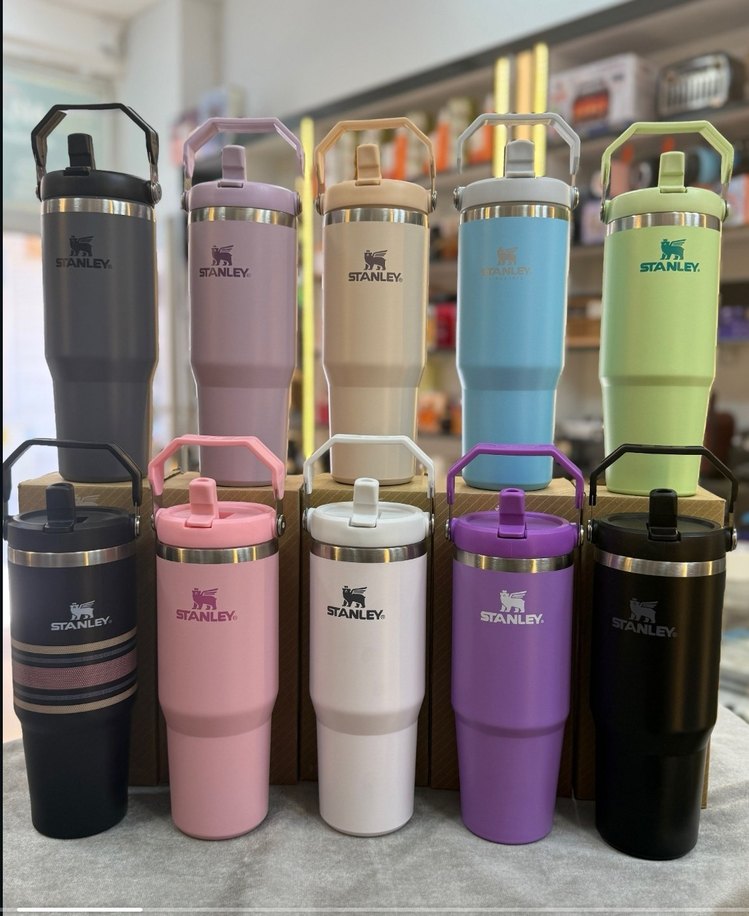 Renkli Stanley Termos Bardaklar - Görsel 3