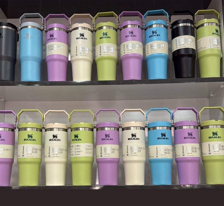 Renkli Stanley Termos Bardaklar - Görsel 2