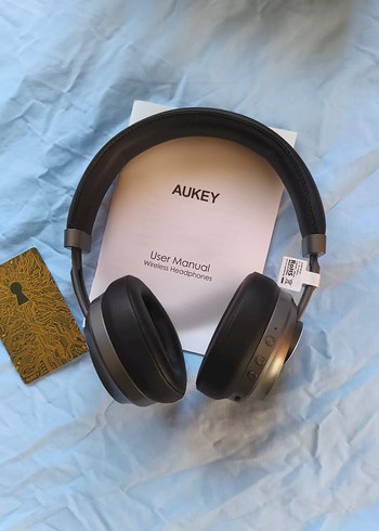 AUKEY Gri Kablosuz Kulaklık
