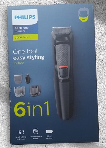 Philips 6'sı 1 arada Yüz Düzeltici ve Tıraş Makinesi
