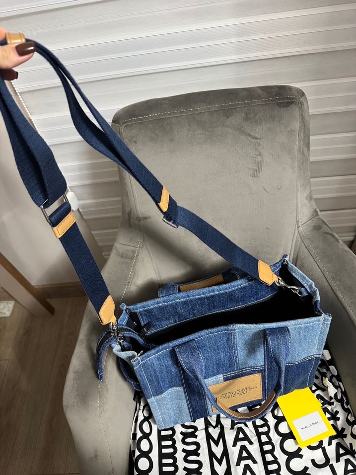 Marc Jacobs Kadın Kot Çanta medium - Görsel 5