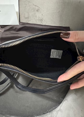 Coach Kahverengi Deri Kadın Çanta - Görsel 4