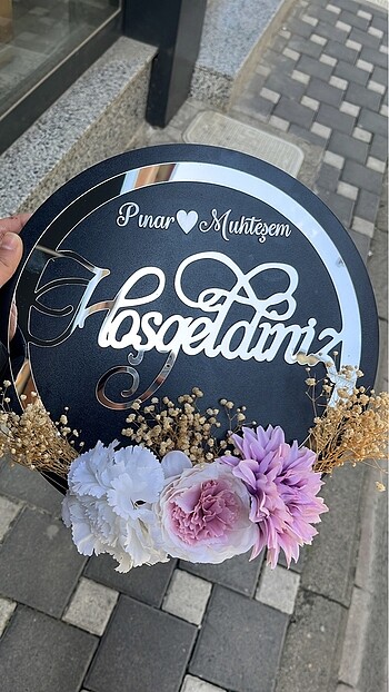 Kişiye Özel Kapı Süsü