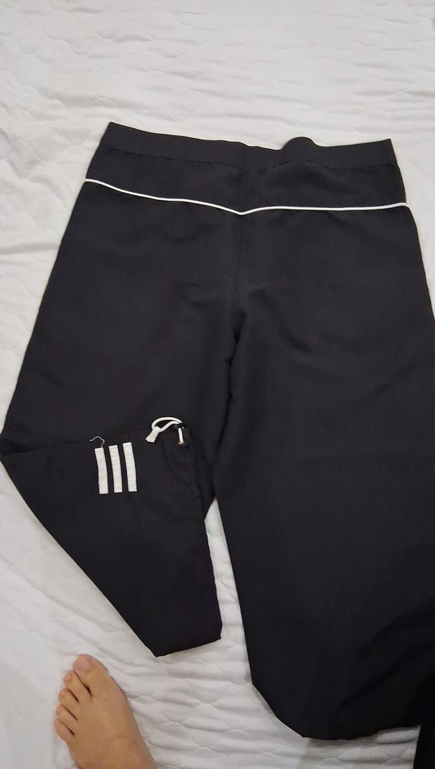 Adidas Siyah Rahat Kesim Erkek Pantolon - Görsel 2