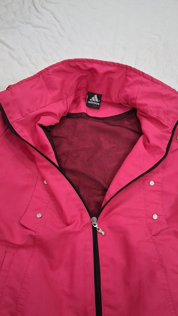 Pembe Fermuarlı Kadın Ceket - Görsel 4