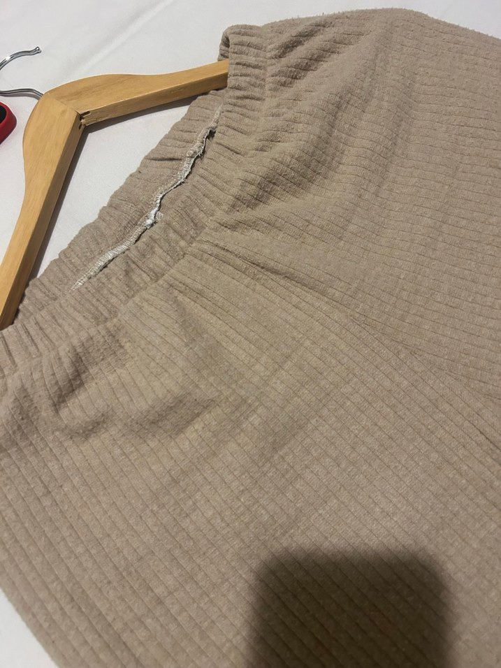 Bej Kadın triko Uzun Kollu Triko - Görsel 5