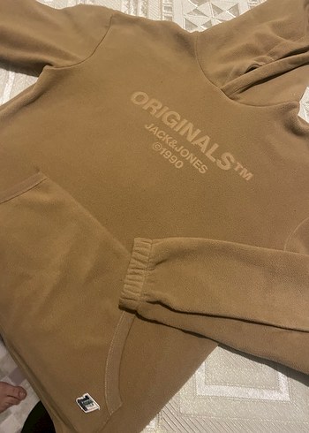 Jack & Jones Kahverengi Kapüşonlu Sweatshirt - Görsel 2